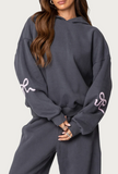 Bow Detail Hoodie
