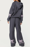Bow Detail Hoodie