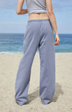 Dark Gray Wide-Leg Sweatpants